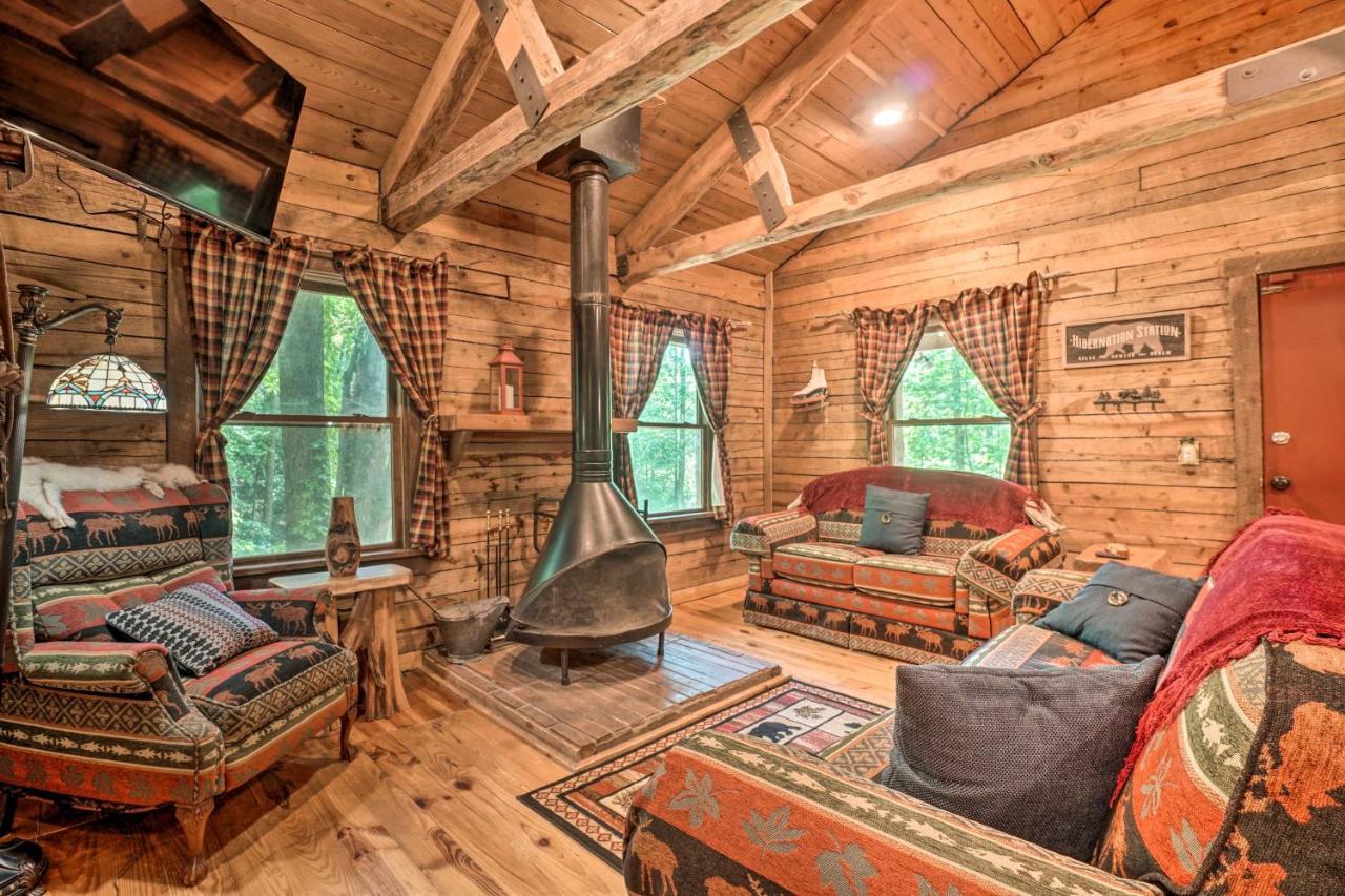 Вилла North Georgia Mtn Escape With Hot Tub And Games! Sautee Nacoochee Экстерьер фото