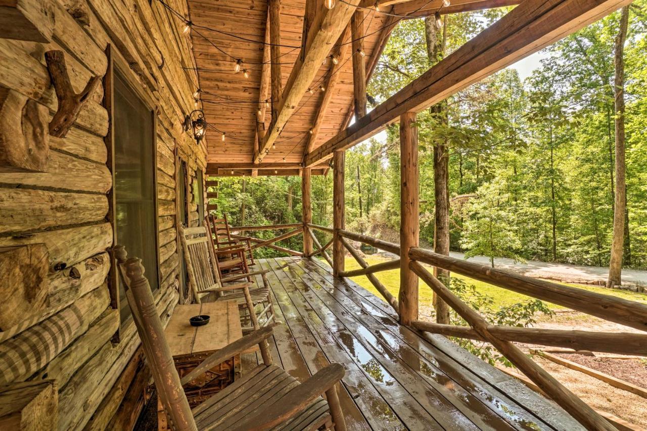 Вилла North Georgia Mtn Escape With Hot Tub And Games! Sautee Nacoochee Экстерьер фото